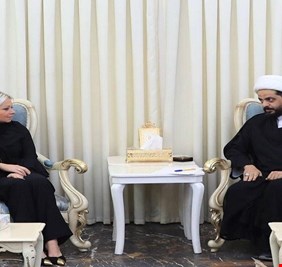 هل هي عرابة لتزوير الانتخابات... التيار الصدري يعلق على لقاء بلاسخارت والخزعلي