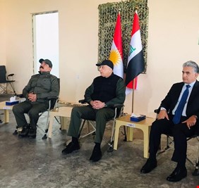 بالزي العسكري.. الكاظمي يترأس اجتماعا امنياً للقيادات العسكرية في مخمور..  حملة