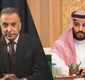 إتصال هاتفي ودي بين محمد بن سلمان والكاظمي ..  تهنئة بمئوية الدولة العراقية وبحث لعلاقات التعاون بين البلدين