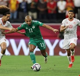 منتخب الجزائر بطلا لبطولة كأس العرب على حساب نظيره التونسي بهدفين نظيفين