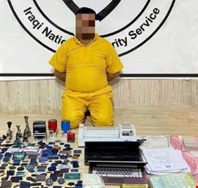 الامن الوطني يصطاد اكبر مزور في العراق .. بحوزته ٣٥٠ ختماً لمؤسسات الدولة