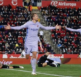 برشلونة يبدأ العام الجديد بفوز  على مايوركا