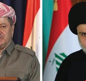 مفاوضات صدرية - بارزانية على قاعدة حكومة (لا شرقية ولا غربية)