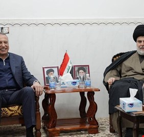 مراسلنا .. الكاظمي يغادر منزل الصدر