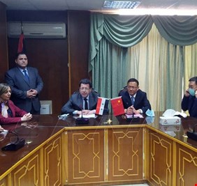 مذكرة تفاهم بين سوريا والصين في إطار 