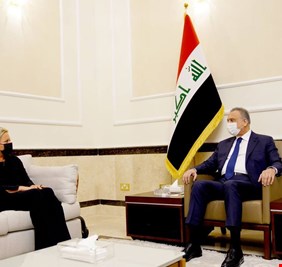 الكاظمي يلتقي بلاسخارت وعدد من سفراء الدول الكبرى