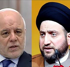 الحكيم والعبادي في موقف متقارب: قصف المنطقة الخضراء عمل اجرامي يستهدف الدولة