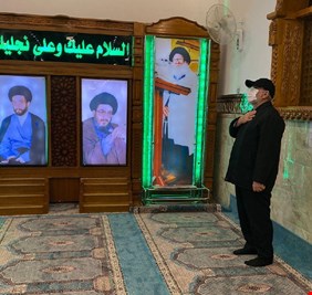 قآاني في النجف !!