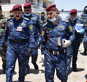 العامري يوجه بتحديث الخطط الأمنية لحماية ( الحوت)