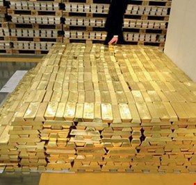 أكبر الدولة باحتياطيات الذهب في العالم