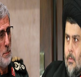 لحلحلة الأوضاع السياسية المتعقدة .. الصدر يستقبل قاآني في الحنانة بالنجف الأشرف