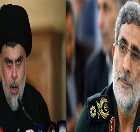 تفاصيل لقاء الحنانة بين الصدر وإسماعيل قاآني