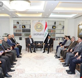 قاسم الأعرجي يناقش مع مسؤول ايراني تفعيل  
