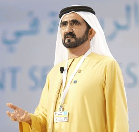 حاكم دبي يطلق مشروع (المدرسة الرقمية) في العراق وأربع دول عربية اخرى