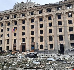 بالصور: الدمار الهائل يجعلها مدينة اشباح.. من قلب 'خاركيف' الاوكرانية