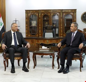 الكاظمي و زيدان يبحثان التعاون في مكافحة الإرهاب وجرائم الفساد الإداري