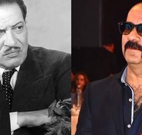 الضاحك الباكي... محمد سعد يُقدّم سيرة نجيب الريحاني مع المخرج محمد فاضل