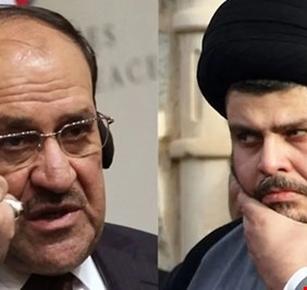 من اجبر الصدر على الاتصال بالمالكي؟