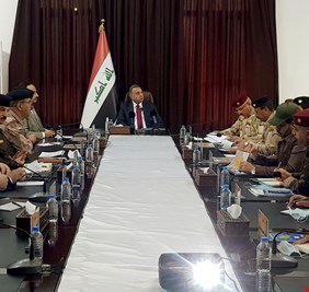 الكاظمي يوجه من الموصل بحماية السدود والحدود وخطوط نقل الكهرباء