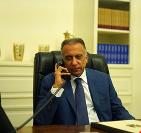 تفاصيل الاتصال الهاتفي بين الكاظمي والملك سلمان بن عبدالعزيز