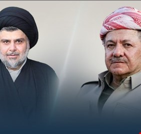 تفاصيل المكالمة الهاتفية بين الصدر والبارزاني