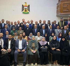 صور الاجتماع المنعقد حالياً لقوى الاطار التنسيقي في منزل المالكي