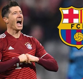 ليفاندوفسكي يقترب من تمثيل برشلونة