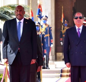 السيسي والبرهان يصدران بيانا مشتركا حول سد النهضة