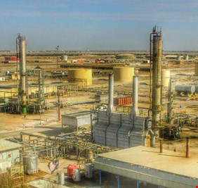 انتهاء عمليات نصب وحدات تكرير النفط في مصفى حديثة