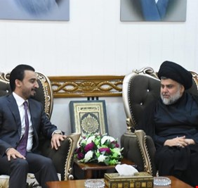 مصدر يكشف عن زيارة مرتقبة للحلبوسي الى الصدر لابلاغه قرار خطير