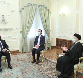 بغداد تؤكد للرئيس الإيراني  انها لن تسمح بتهديد امنها  من اراضي العراق