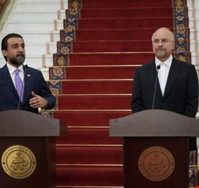 هل تعهد الحلبوسي لإيران بالتدخل لدى الصدر لاشراك الاطار التنسيقي في الحكومة المقبلة؟