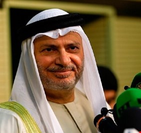 قرقاش يعلق على زيارة أردوغان للإمارات والسعودية