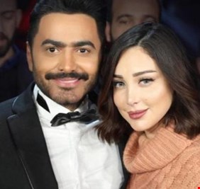 تامر حسني يوضح حقيقة انفصاله عن بسمة بوسيل بهذه الطريقة.. ماذا فعل؟