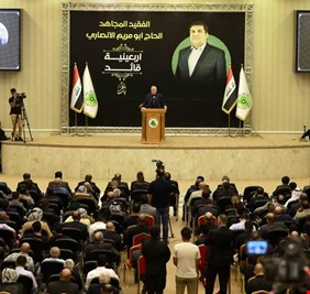 هادي العامري يوجه اعضاء منظمة بدر للانتصار في الحرب الناعمة، ويتحدث عن الاقتتال الشيعي - الشيعي