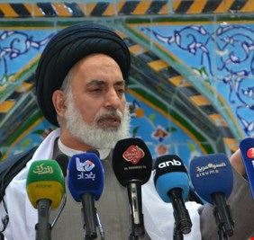 خطيب جمعة النجف القبنچي يلمح الى استبدال محمد شياع السوداني: لابد ان يشترك الجميع باختيار رئيس الوزراء