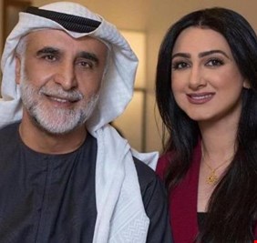 يا جبل ما يهزك ريح .. هيفاء حسين تدعم زوجها حبيب غلوم