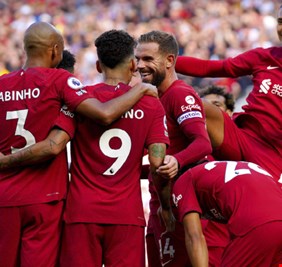 ليفربول يعادل رقما قياسيا في الدوري الإنجليزي