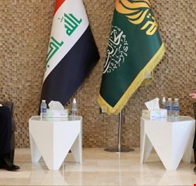 العامري يستقبل شاسوار عبد الواحد في بغداد