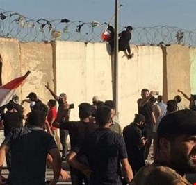 حصيلة جديدة لاصابات متظاهري التيار الصدري بالخضراء