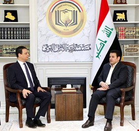 قاسم الاعرجي يلتقي السفير المصري في بغداد: تعاون معلوماتي وامني