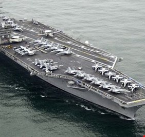 وصول حاملة طائرات أميركية إلى كوريا الجنوبية لردع بيونغ يانغ