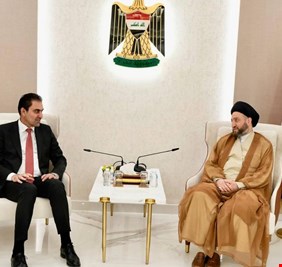 ماذا قال عمار الحكيم  لنائب رئيس مجلس النواب محسن المندلاوي  بعد لقائه به أمس ؟