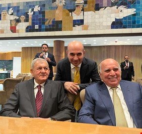 بالصور.. عبد اللطيف رشيد مع قيادات من حزب البارزاني في مجلس النواب