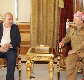 علاوي والبارزاني يعلنان موقفهما من حكومة السوداني