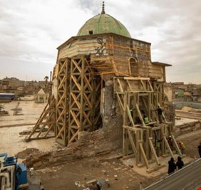 لماذا تأخر بناء منارة الحدباء والمسجد النوري في الموصل؟