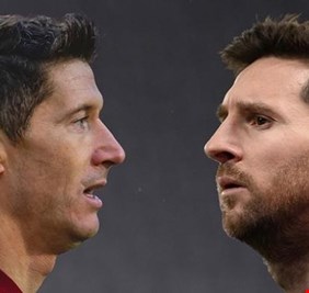 ليفاندوفسكي يفاجئ ميسي قبل كأس العالم