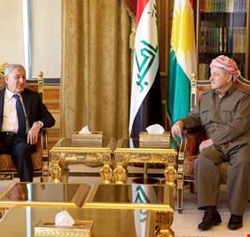 ماذا دار في الاجتماع الذي جمع مسعود البارزاني ورئيس الجمهورية ؟