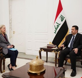 في سادس لقاء بينهما خلال شهر .. ما الذي دار بين السوداني والسفيرة الأمريكية رومانوسكي ؟