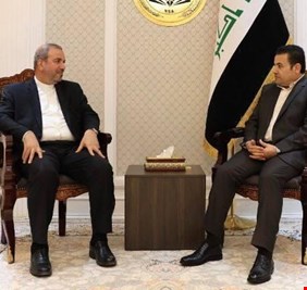 قاسم الاعرجي للسفير الإيراني: لن نكون طرفاً في صراع